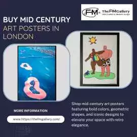 Buy Mid Century Art Posters In London, £ 5,600