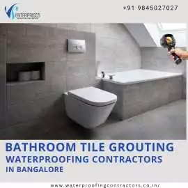 Bathroom Tile Grouting Waterproofing Contractors , Bengaluru