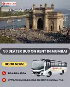 50 Seater Bus on Rent in Mumbai, Lucknow