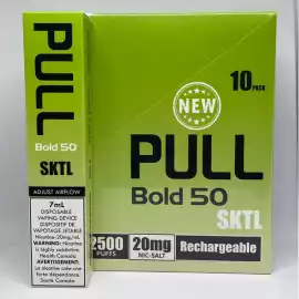 Buy PULL Bold 50 SKTL Vape – 2500 Puffs | 20mg Nic, Toronto