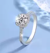 925 Sterling Mossanite Ring 2.0 Carat, $ 31