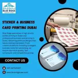 Best Sticker & Business Card Printing in Dubai, Dubai