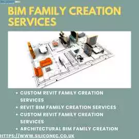 BIM Family Creation Services in London,UK , London