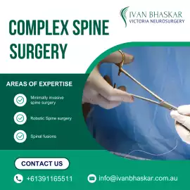Contact a Reputable Consultant Neurosurgeon for Pr, Melbourne