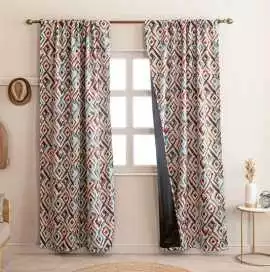 Elegant Printed Blackout Curtains for Modern Homes, $ 999