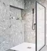 Silk Gris Matt Stone-Effect Porcelain Tiles, $ 32