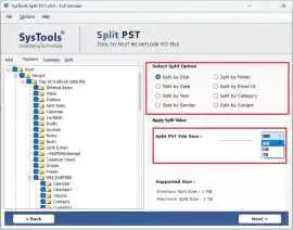 SysTools Split PST Files Tool, Springville