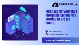 Purchase Serverwala's Affordable Canada VPS., Jaipur