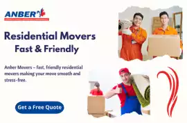 Professional Residential Moving Services by Anber, Montreal