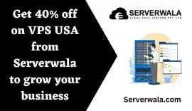 Get 40% off on VPS USA from Serverwala to grow you, Jaipur