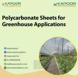 Polycarbonate Sheets for Greenhouse Applications, New Delhi