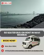 50 Seater Bus on Rent in Navi Mumbai – Chiku Cab S, Lucknow