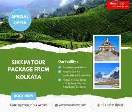 Sikkim Tour Package from Kolkata , Gangtok