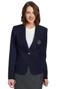 Make a Statement in Your Ladies Navy Blazer Jacket, $ 0