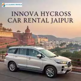 Innova Hycross Car Rental Jaipur for Stylish Rides