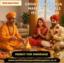 Hire Pandit for Marriage – Create Sacred Bonds , Bengaluru