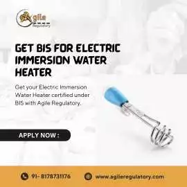BIS for Electric Immersion Water Heater Made Easy , Noida
