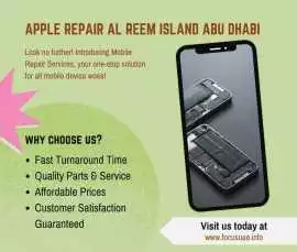 Apple & iPhone Repair Al Reem Island, Abu Dhab, Dubai