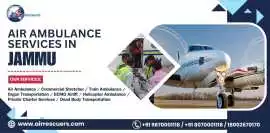 Emergency Air Ambulance Services in Jammu for Crit, Bandra