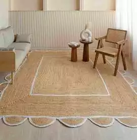 Buy Stylish Jute Rugs Online at HomeMonde, ₹ 751