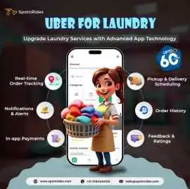 Launch a Scalable Laundry App Clone by SpotnRides, Riyadh