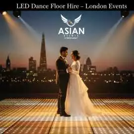 LED Light Dance Floor Hire in London