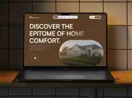 Real Estate Website Landing Page, Dover