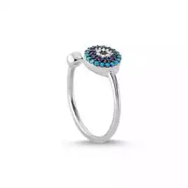 Sterling Silver Evil Eye Rings Collection | Zehrai, $ 52