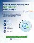 Domain Name Booking with Free Features DomainSagar, Noida