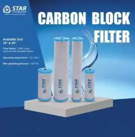 Top Manufacturer of Carbon Block Cartridge Filters, $ 20