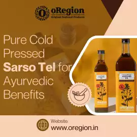 Pure Cold Pressed Sarso Tel for Ayurvedic Benefits, Wardha