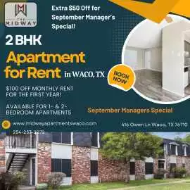 Rent 2 Bedroom Apartments in Waco TX, Waco