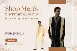 Shop Men's Sherwani & Kurta for Wedding or Par, Califon