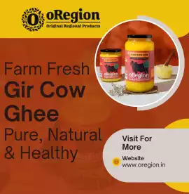 Farm Fresh Gir Cow Ghee – Pure, Natural & Heal, Wardha