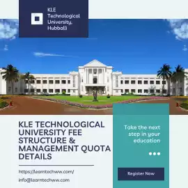 KLE Technological University Hubballi, Karnataka , Bengaluru