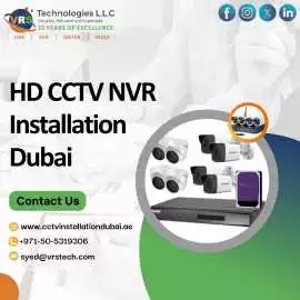 Professional HD CCTV NVR Installation Dubai Expert, Dubai