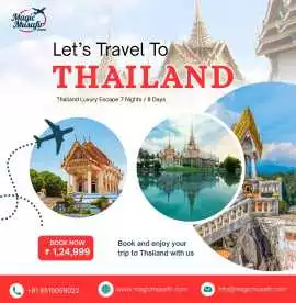 Thailand tour packages from Delhi by Magic Musafir