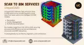 Scan to BIM Services Provider by UniquesCADD, Austin