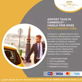 Reliable Airport Transfers in Camberley | Book Now, Camberley