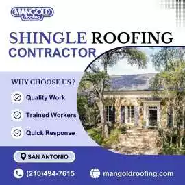 Shingle Roofing Contractor, San Antonio