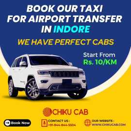 Book Our Taxi for Airport Transfer in Indore, Indore