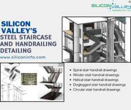 Steel Staircase And Handrailing Detailing Services, New York