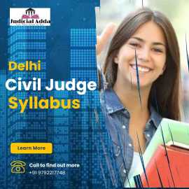 Delhi civil judge syllabus, Delhi