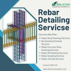 Rebar Detailing Services in Chicago, USA, Chicago