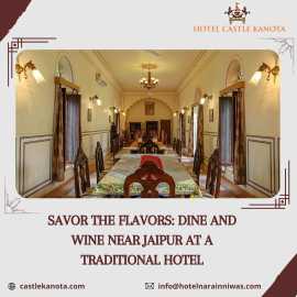 Dine and Wine Near Jaipur at a Traditional Hotel, Jaipur