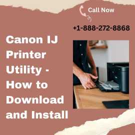 Canon IJ Printer Utility - How to Download and Ins, Haltom City