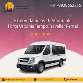 Force Urbania on rent Rajasthan, Jaipur