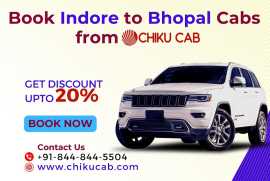 Book Indore to Bhopal Cabs from ChikuCab, Indore