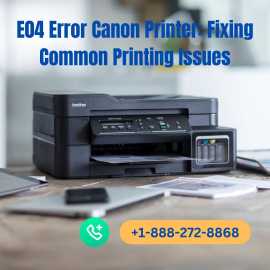 E04 Error Canon Printer: Fixing Common Printing , Haltom City