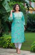 Shop Floral Print Kurta from Swasti Clothing, $ 699
